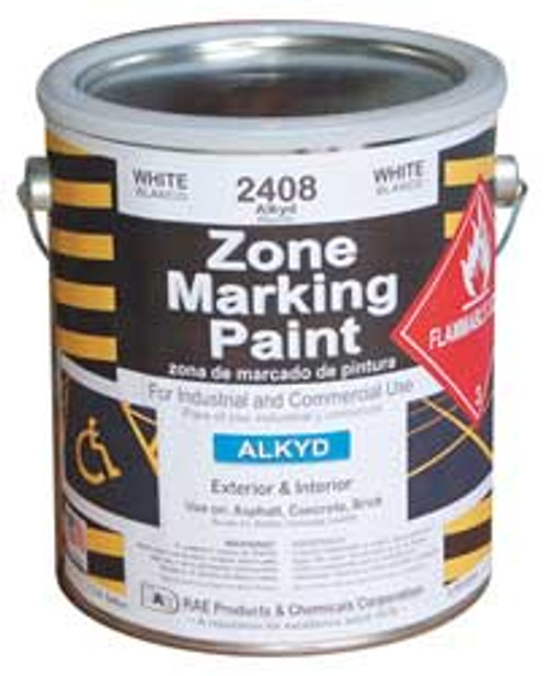 RAE 2408-01 ZONE MARKING PAINT WHITE 1 GAL. RAE 2408-01 ZONE MARKING PAINT WHITE 1 GAL.