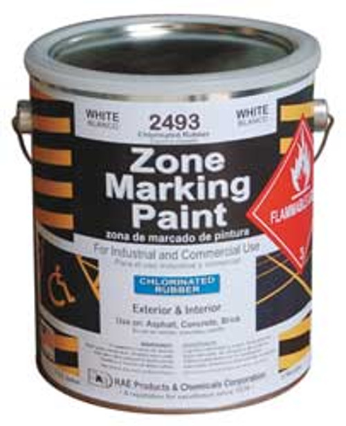 RAE 2493-01 ZONE MARKING PAINT WHITE 1 GAL. RAE 2493-01 ZONE MARKING PAINT WHITE 1 GAL.