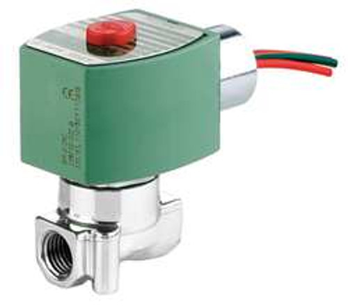 RED HAT 8262H220 SOLENOID VALVE 2/2 1/4 IN NC 120V SS