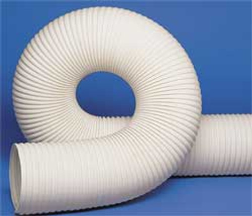 RFH WHITE 200104003025-10 DUCTING HOSE 4 IN ID 25 FT L RUBBER