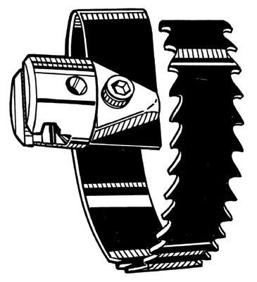 RIDGID 63075 T-22 3" SPIRAL CUTTER