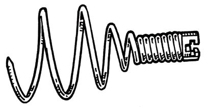 RIDGID 63200 T-7 HOOK AUGER