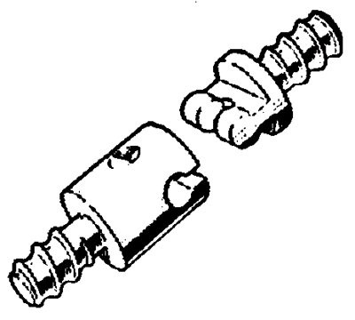 RIDGID 92805 A6582 5/8 MALE COUPLING