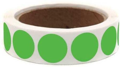 ROLL PRODUCTS 119-0004X 1 COLOR CODE CIRCLES FLO GR 1000ROLL ROLL PRODUCTS 119-0004X 1 COLOR CODE CIRCLES FLO GR 1000ROLL
