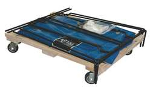 ROYAL BASKET TRUCK G10BLKDA KNOCK DOWN TRUCK 10 BU BLUE VINYL