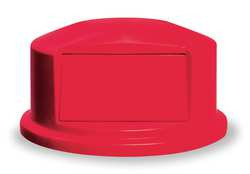 RUBBERMAID COMMERCIAL PRODUCTS FG265788RED 55 GAL DOMETOP