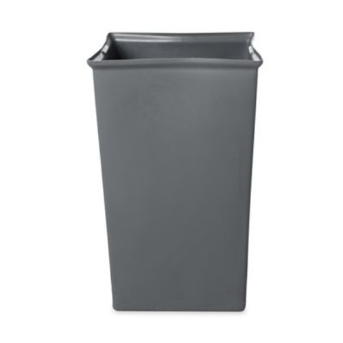 RUBBERMAID COMMERCIAL PRODUCTS FG356700GRAY RIGID LINER SQ 35.5G/135L GRAY