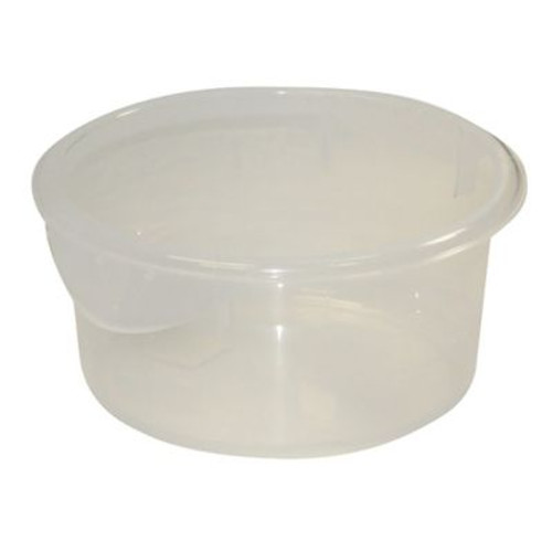 RUBBERMAID COMMERCIAL PRODUCTS FG572024CLR STORAGE CONT ROUND 2QT/1.8L CLR