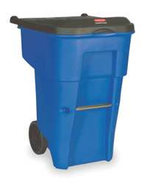 RUBBERMAID COMMERCIAL PRODUCTS FG9W2273BLUE BRUTE ROLLOUT CONTR 95 GAL