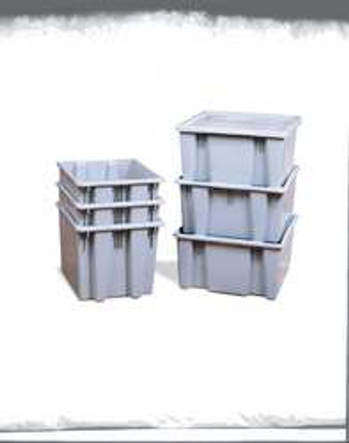 RUBBERMAID COMMERCIAL PRODUCTS FG173000GRAY PALLETOTE LID