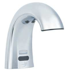 RUBBERMAID COMMERCIAL PRODUCTS FG750339 SOAP DISPENSER CHROME PK 4