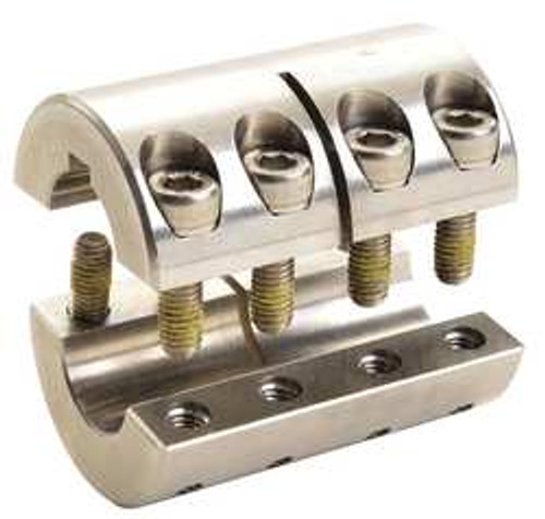 RULAND MANUFACTURING MSPC-50-50-SS COUPLING TWO PIECE BORE DIA 50 MM RULAND MANUFACTURING MSPC-50-50-SS COUPLING TWO PIECE BORE DIA 50 MM