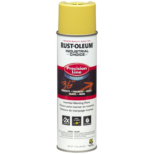 RUST-OLEUM 203034 MARKING PAINT, M1800, INDUSTRIAL, 17 OZ,