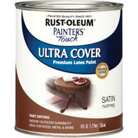 RUST-OLEUM 240290 PAINT ACRY SATIN NUTMEG 1/2PT 