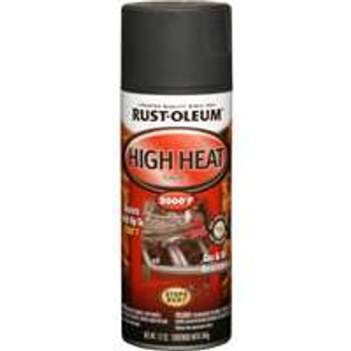 RUST-OLEUM 248903 PAINT SPRAY HI HEAT BLACK 12OZ