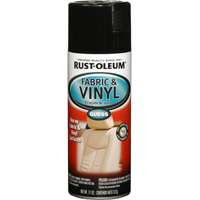 RUST-OLEUM 248918 PAINT SPRAY VNYL FBRC BLK 12OZ