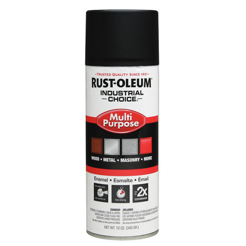 RUST-OLEUM 257400 SPRAY PAINT, 1600, INDUSTRIAL, 12 OZ, AE