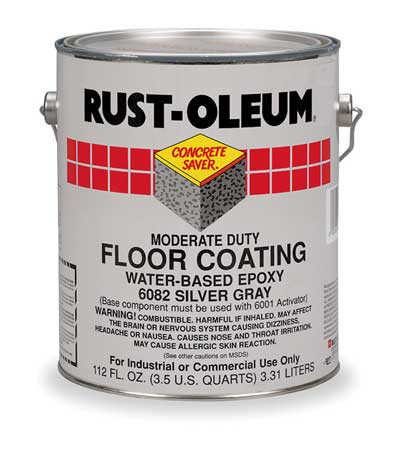 RUST-OLEUM 6082 PAINT AND ACTIVATOR SILVER GRAY EPOXY