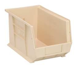 QUANTUM STORAGE SYSTEMS QUS242IV G7041 HANG/STACK BIN 13-5/8X8-1/4X8 IVOR