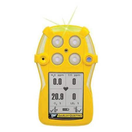 BW TECHNOLOGIES BY HONEYWELL QT-FC1 REPL GAS DETECTOR FRONT ENCLOSURE YELLOW
