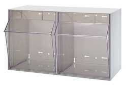QUANTUM STORAGE SYSTEMS QTB302WT QUANTUM TIP OUT STORAGE BIN QTB302 - 2 C