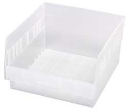QUANTUM STORAGE SYSTEMS QSB209CL PLASTIC NESTING STORAGE SHELF BIN QSB209