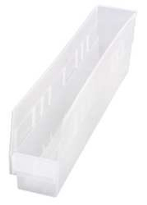 QUANTUM STORAGE SYSTEMS QSB205CL SHELF BIN 23-5/8 X 4-1/8 X 6 IN. QUANTUM STORAGE SYSTEMS QSB205CL SHELF BIN 23-5/8 X 4-1/8 X 6 IN.