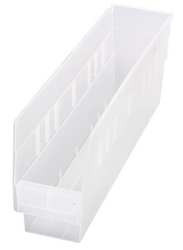 QUANTUM STORAGE SYSTEMS QSB203CL PLASTIC NESTING STORAGE SHELF BIN QSB203
