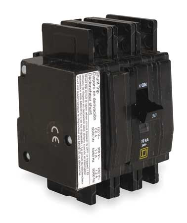 SQUARE D QOU31001021 UNIT MOUNT CIRCUIT BREAKER QOU 3P 100A