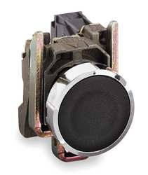 SCHNEIDER ELECTRIC XB4BA25 NON-ILLUM PUSH BUTTON 22MM 1NO/1NC BLACK