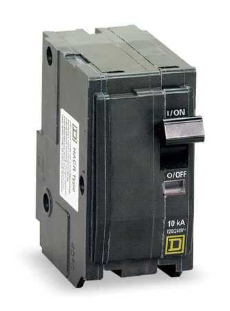 SQUARE D QO280VH PLUG IN CIRCUIT BREAKER 80A 2P 22KA 240V