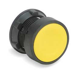 SCHNEIDER ELECTRIC ZB5AH05 H6990 NON-ILLUM PUSH BUTTON OPERATOR YEL