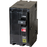 SQUARE D QO220C QO 20-AMP DOUBLE-POLE CIRCUIT BREAKER