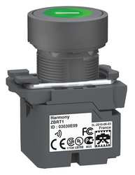 SCHNEIDER ELECTRIC ZB5RTA331 PUSH BUTTON WITH TRANSMITTER GREEN 22MM