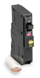 SQUARE D QO115AFI PLUG IN CIRCUIT BREAKER 15A 1P 10KA 240V