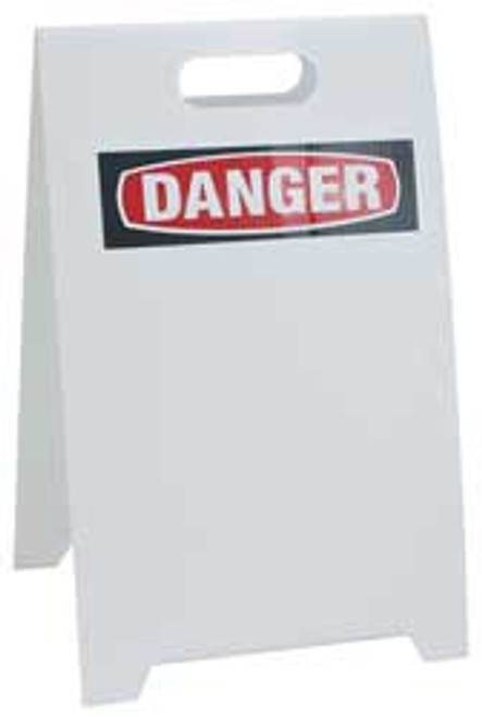 SEE ALL INDUSTRIES TP-DBLNK FLOOR STAND SAFETY SIGN 12 X 20