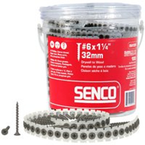 SENCO PRODUCTS, INC. 06A162P SDCREW DRYWALL COLTD 6X1-5/8  