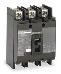 SQUARE D QBL32175 CIRCUIT BREAKER,175A,3P,240VAC,QB
