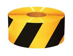 SHIELDMARK 6RYCHEVRON MARKING TAPE ROLL 6IN W 100 FT L