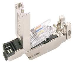 SIEMENS 6GK1901-1BB10-2AA0 CONNECTOR RJ45/180 DEGREE 24AWG