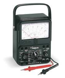 SIMPSON ELECTRIC 260-8 ANALOG MULTIMETER 1000V 10A 20M OHMS