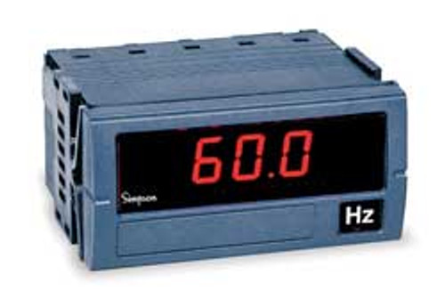 SIMPSON ELECTRIC F35-1-91-0 DIGITAL PANEL METER FREQUENCY