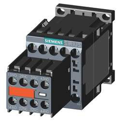 SIEMENS 3RT20161AK643MA0 CONTACTOR IEC 110/120VAC 3P 9A