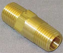 SMC CHK BRS 410-4M4M-B PISTON SPRING CHECK VALVE BRASS 1/4 IN.