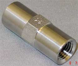 SMC CHK SST 415-4F4F-B PISTON SPRING CHECK VALVE 1/4 IN. FNPT