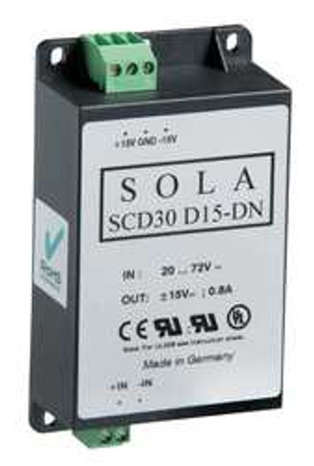 SOLA/HEVI-DUTY SCD30S48DN DC POWER SUPPLY 48VDC 0.6A