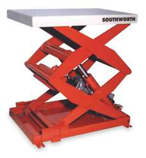 SOUTHWORTH LS1-30-1624 SCISSOR LIFT TABLE 1000 LB. 115V 1 PHASE
