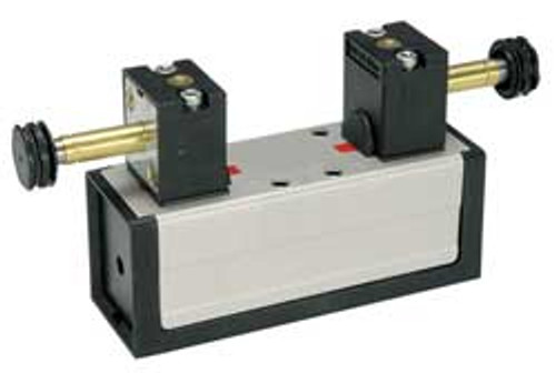 SPEEDAIRE 3FFY1 SOLENOID AIR CONTROL VALVE 4-WAY 3-POS