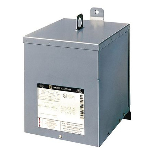 SQUARE D 15S40F TRANSFORMER IN 480V OUT 120/240V 15KVA