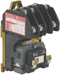 SQUARE D 8903LO30V04 H5202 LIGHT CONTACTOR ELEC 277V 30A OPEN